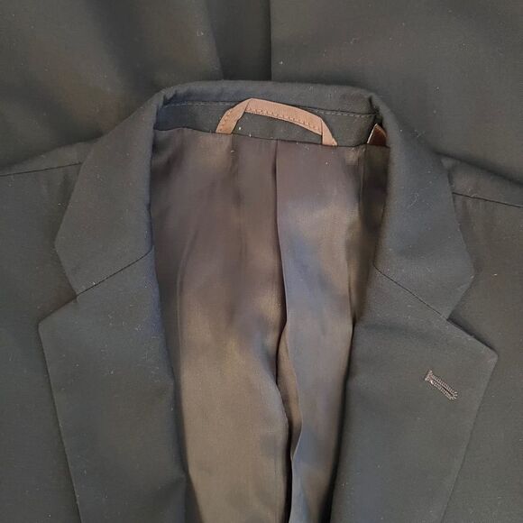 Michael‎ Kors Black Blazer 100% Wool with Gold Buttons Size 20R - Picture 4 of 16